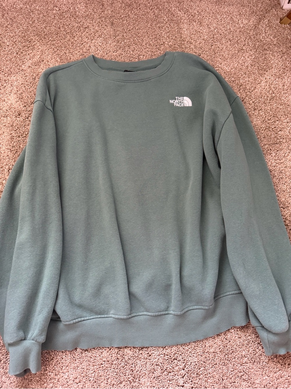 The North Face Crewneck Sweatshirt - Sage Green